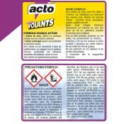 ACTO VOLANTS MOUCHES GUEPES MOUSTIQUES AEROSOL 400ML