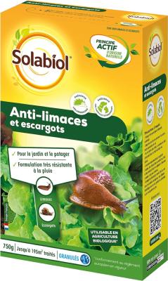 Anti limaces et escargots 750g SOLABIOL