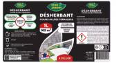 Désherbant concentré jardin cours allées terrasses 1 LITRE 165 m² START JARDIN