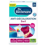 DR BECKMANN Lingettes anti décoloration 3 en 1 x26